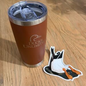Ducks Unlimited Brown Tumbler
